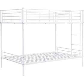 Vente Unique Lits superposés 2 x 120 x 190 cm Blanc DUOTIS II