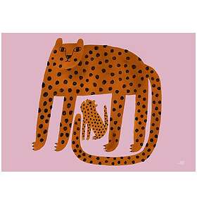 Paper Collective Leopards Poster 50x70 cm