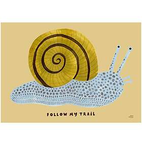 Paper Collective Follow My Trail Poster 30x40 cm