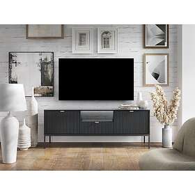 Vente Unique LIOUBA TV Stand 2 dører 1 skuffe 1 nisch