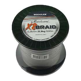 X8 Braid Grå 1500m