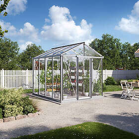 Växthus Oas Master Hobby Aluminium, 7,3 M²