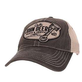John Deere Caps grå/beige vintage
