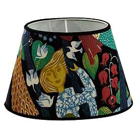 Melodi skärmar oval svart (25cm)