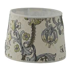 William Morris Golden Lily embroidery skärmar dove rund (30cm)