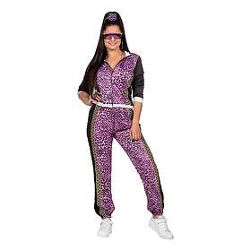 Träningsoverall Dam Leopard Lila 36
