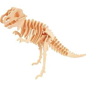 Eureka Gepetto's Workshop Wooden Construction Kit 3D Tyrannosaurus