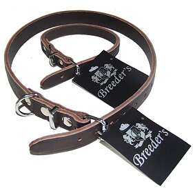 Breeder's Lærhalsbånd brun 60cm