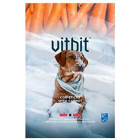 Vitbit Tyggepinne med torsk og gulrot 100g