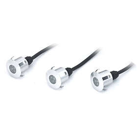 Lindby Gracelle LED-markinbyggnadslampa x3 runda