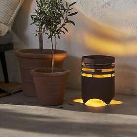 Star Trading MARRON Solcellslykta/USB 25cm