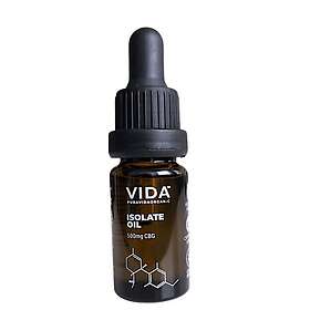 Pura Vida CBD Isolate Oil Cbg 5 10ml