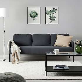 IKEA GLOSTAD 3-sitssoffa Armstödshöjd: 57 cm