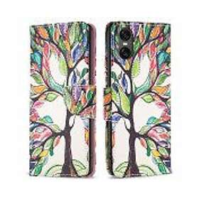 MTK För Sony Xperia 10 VI Plånbok Fodral Skal Mönster Skydd