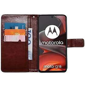 CaseOnline Plånboksfodral 3-kort Motorola Moto G15