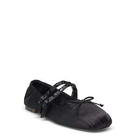 Mango Satin Ballet Flats With Studs (Dam)