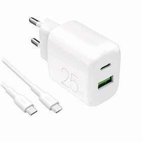 Puro Pro Lite KIt 25W + USB-C - USB-C Kabel 1,2m