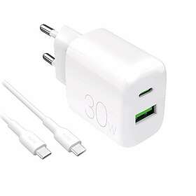 Puro Pro Lite Kit + USB-C - USB-C Kabel 1,2m 30W