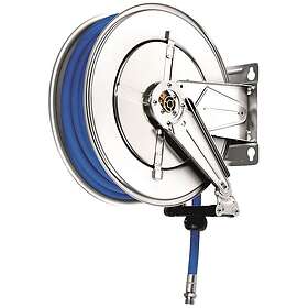 Flowconcept Aut slangeopruller rustfri, 1/2"Ã15mtr hyg. slange