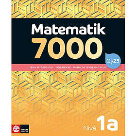 Matematik 7000 nivå 1a Gul (häftad)