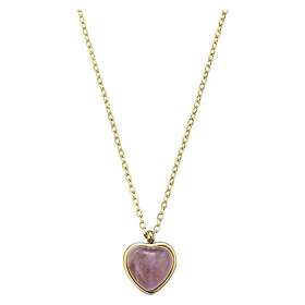 Timi Of Sweden Dorotea Gemstone Heart Necklace