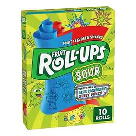 Fruit Roll-Ups Sur Blå Hallon Berry Punch 141g