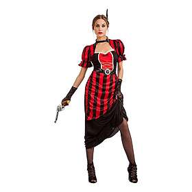 Saloon Girl Maskeraddräkt Medium/Large