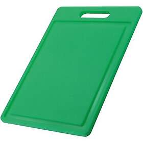 Sunnex Skärbräda i plast med handtag och ränna Grön
