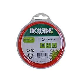 Ironside tråd for gresstrimmer 1,6mmx25m