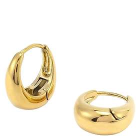 Timi Of Sweden Hedvig Classic Wide Hoop Earrings Gold