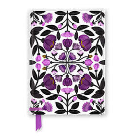 Nina Pace: Purple Flowers (Foiled Journal)