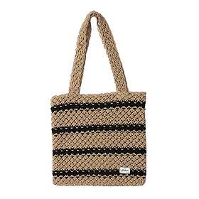 RHYTHM Sol Stripe Crochet Tote Bag