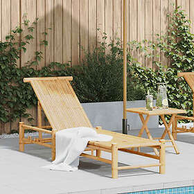 vidaXL Solsäng 55x199x30 cm bambu