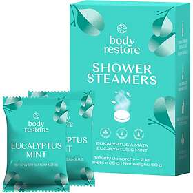 Body Restore Eucalyptus & Mint Shower Steamers 2x25g