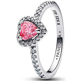 Pandora Timeless pink heartring 198421C03-50