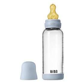 Bibs Glass Baby Bottle Round Latex 240ml