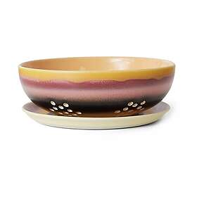 HKliving 70's berry skål o17,3 cm Sunset