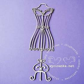 Creativ Chipboard Die Cuts Manekin Höjd: 148 mm