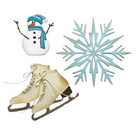 Sizzix Dies Thinlits Winter Wishes Tim Holtz