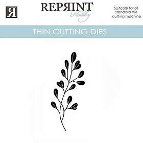 Reprint Dies Blad Ranka Liten 39 x 87 mm