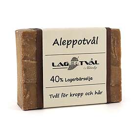 Lagertval Traditionell Aleppotvål 4-40% lagerbärsolja, 80-90g