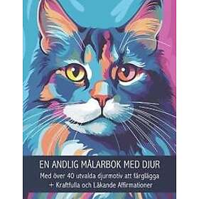 En Andlig Målarbok Med Djur
