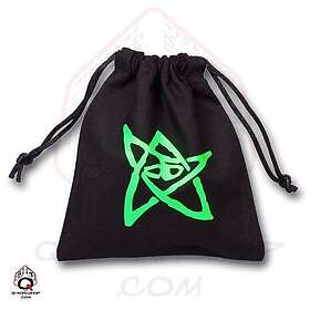 Q-workshop Dice Bag: Call of Cthulhu (Black Green)