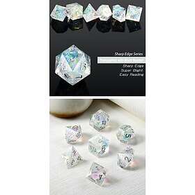 Dice Habit Sharp Edge Set Arctic (7)