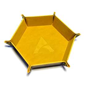 Alphaspel : Hexagon Dice Tray Dragonskin Gold