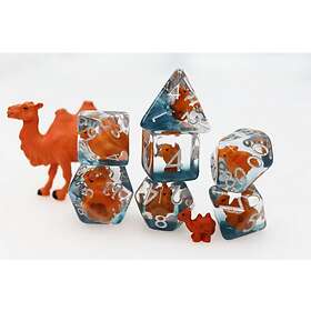 Foam Brain Dice Caravan Camel RPG Set (7)