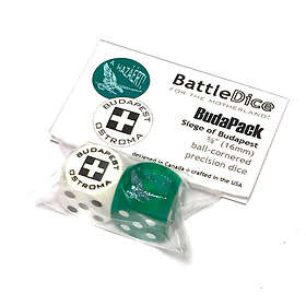 BattleSchool BattleDice 16mm Festung Budapest: Budapest Ostroma Hungarian (2 st)