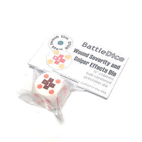BattleSchool BattleDice 16mm Wound-Severity and Sniper-Effects (1 st)