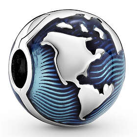 Pandora Blue Globe klämstopp 799429C01