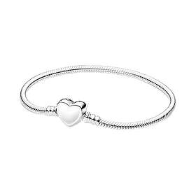 Pandora Moments graverbart hjärtarmband silver 599206C00-18